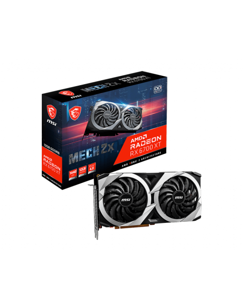MSI Radeon RX 6700 XT Mech 2X OC 12GB GDDR6 Graphics Card